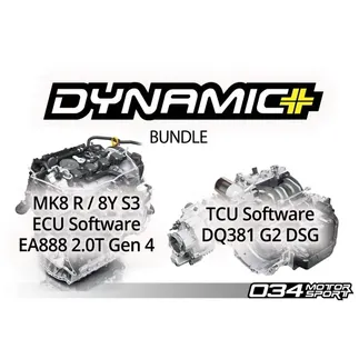 034 Dynamic+ Stage 3 Performance Tune For VW MK8 Golf R / 8Y Audi S3